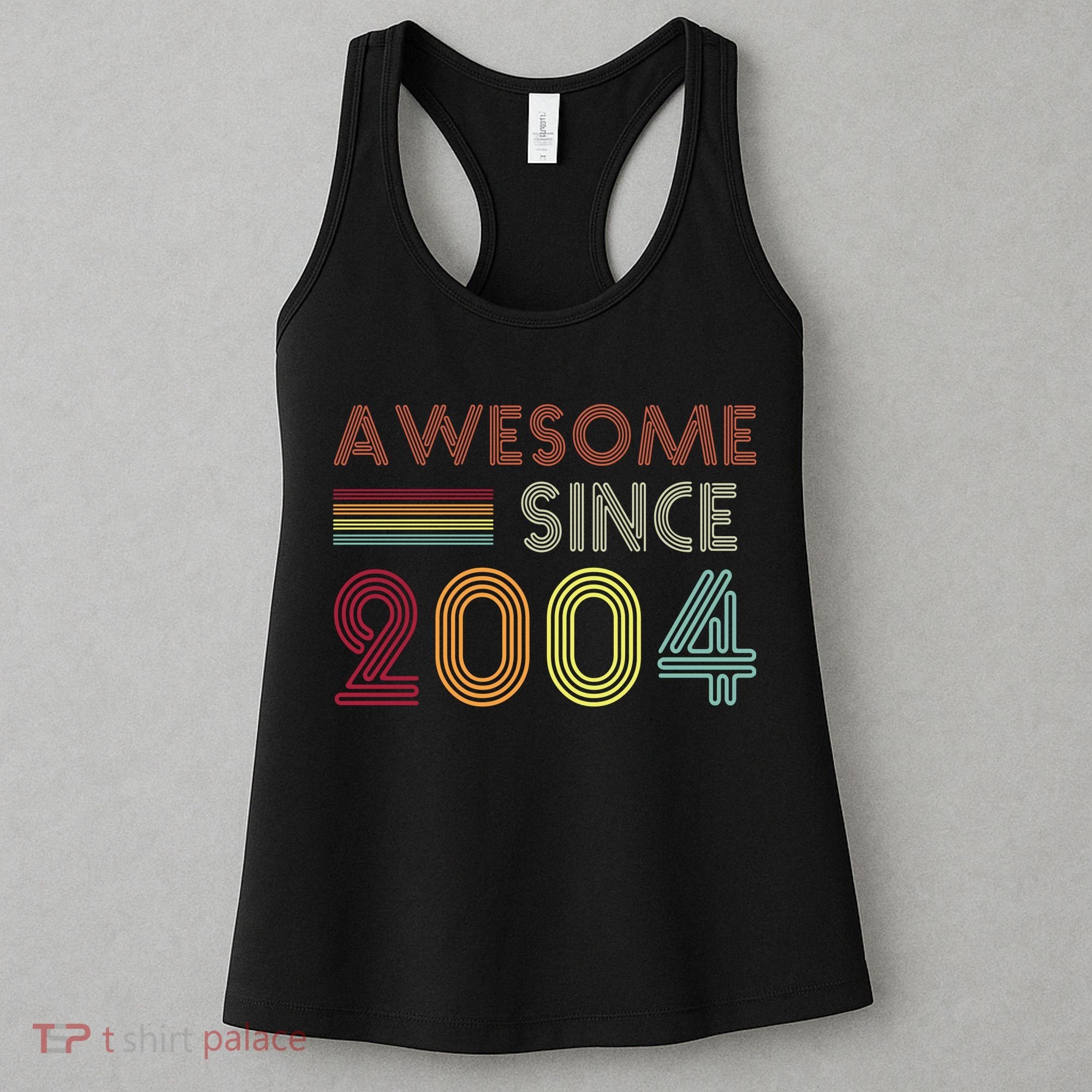 Awesome Since 2004 18th Birthday Retro Women's Tank Top