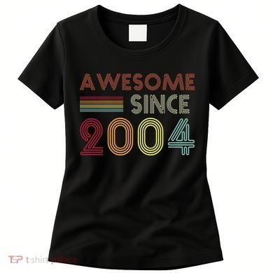 Awesome Since 2004 18th Birthday Retro Women's T-Shirt
