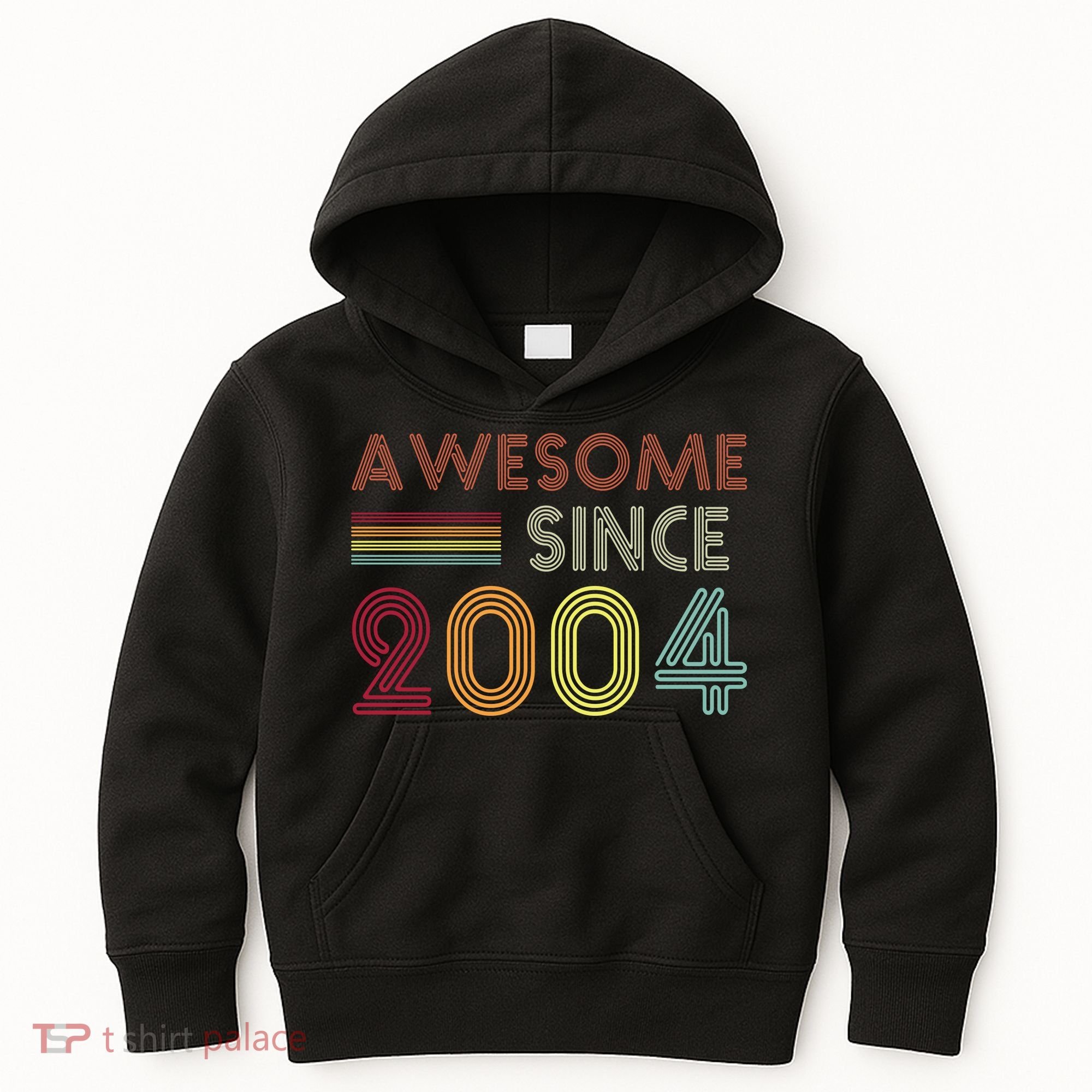 Awesome Since 2004 18th Birthday Retro Kids Hoodie