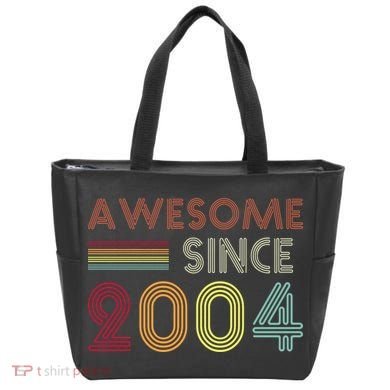 Awesome Since 2004 18th Birthday Retro Tote Bag