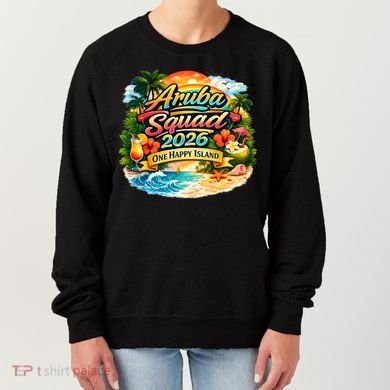 Aruba Squad 2026 One Happy Island Women's Sweatshirt