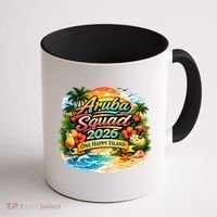 Aruba Squad 2026 One Happy Island Coffee Mug thumb 1