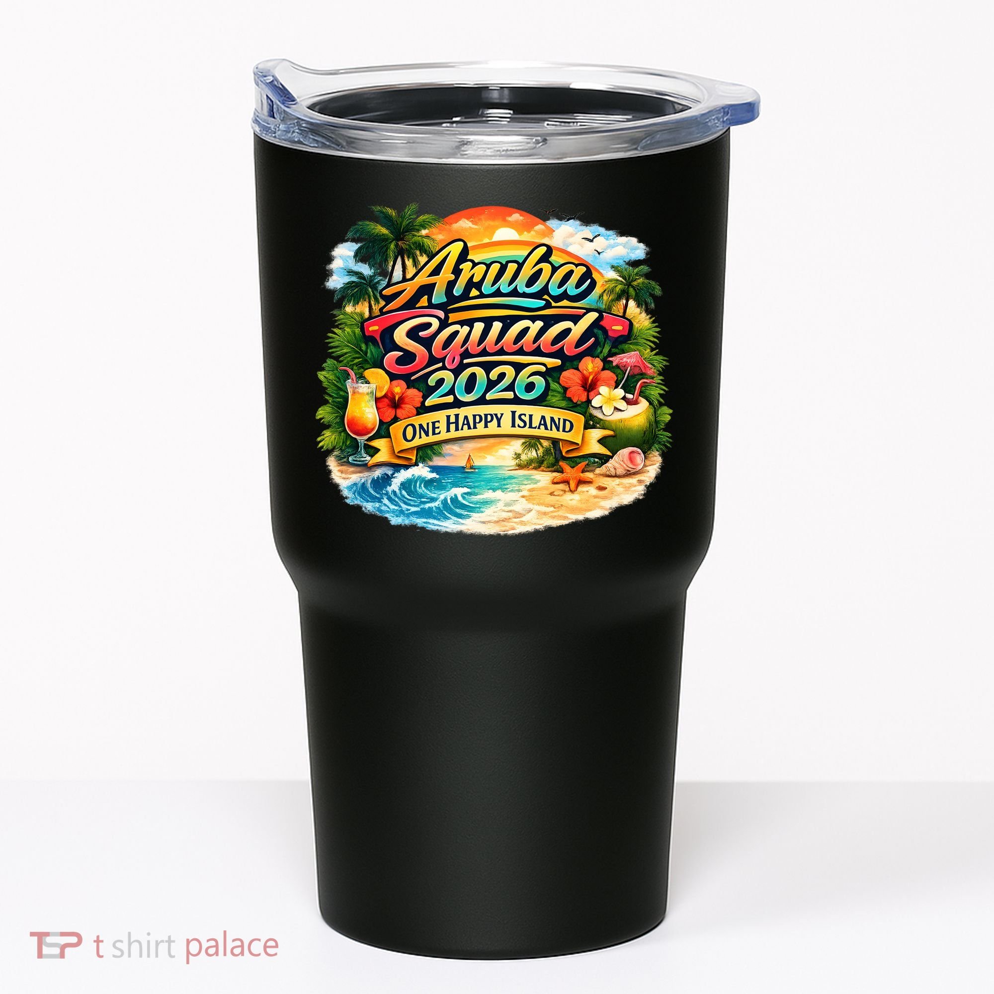 Aruba Squad 2026 One Happy Island Tumbler