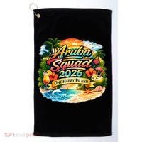 Aruba Squad 2026 One Happy Island Golf Towel thumb 0