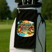 Aruba Squad 2026 One Happy Island Golf Towel thumb 2