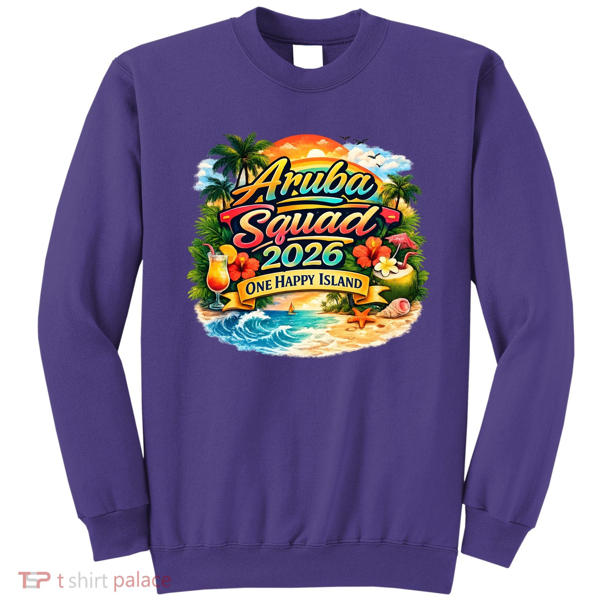 Aruba Squad 2026 One Happy Island Sweatshirt
