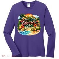 Aruba Squad 2026 One Happy Island Women's Long Sleeve Shirt thumb 0