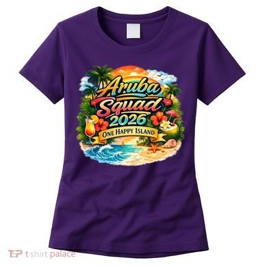Aruba Squad 2026 One Happy Island Women's T-Shirt