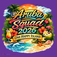 Aruba Squad 2026 One Happy Island Women's T-Shirt thumb 6