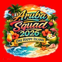 Aruba Squad 2026 One Happy Island Santa Hat thumb 1