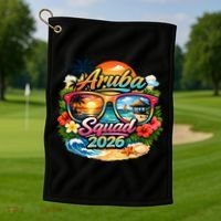 Aruba Squad 2026 Golf Towel thumb 1