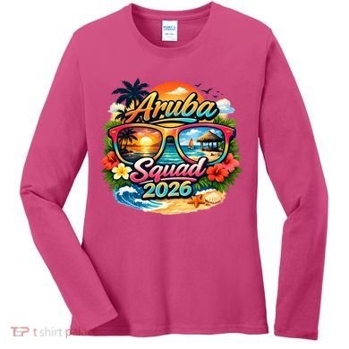 Aruba Squad 2026 Women's Long Sleeve Shirt