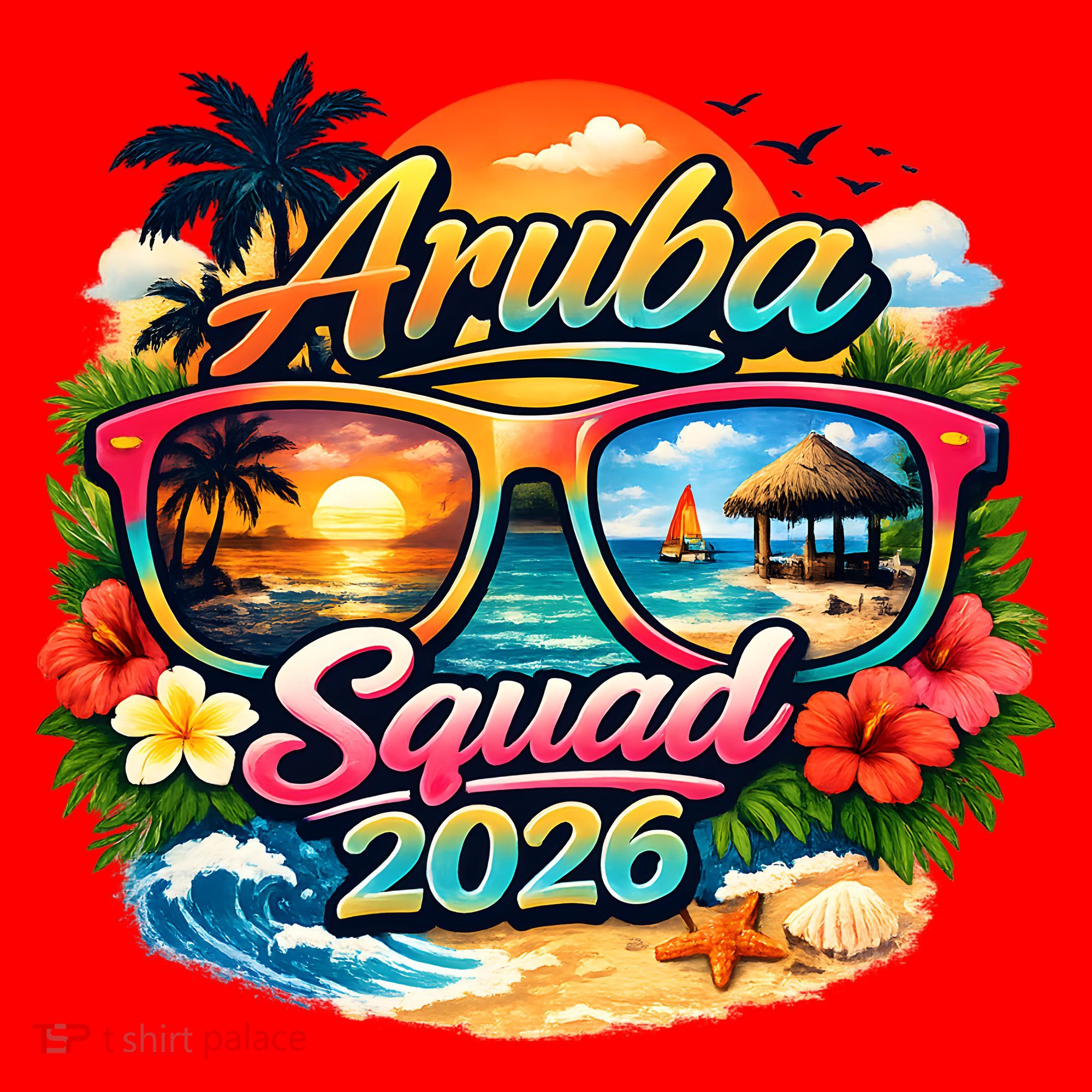Aruba Squad 2026 Santa Hat