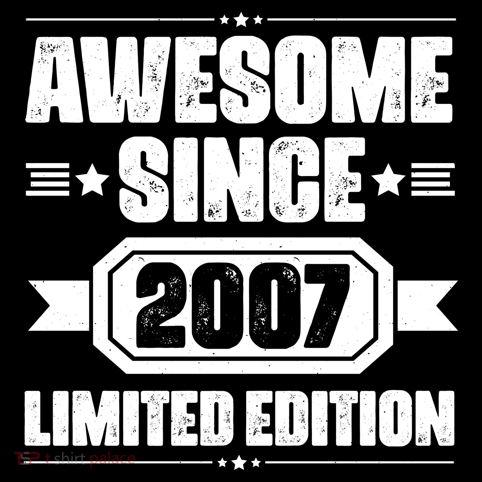 Awesome Since 2007 Limited Edition Doggie Tank