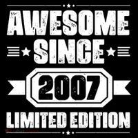Awesome Since 2007 Limited Edition USA-Made Doggie Bandana thumb 2