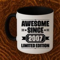 Awesome Since 2007 Limited Edition Coffee Mug thumb 2