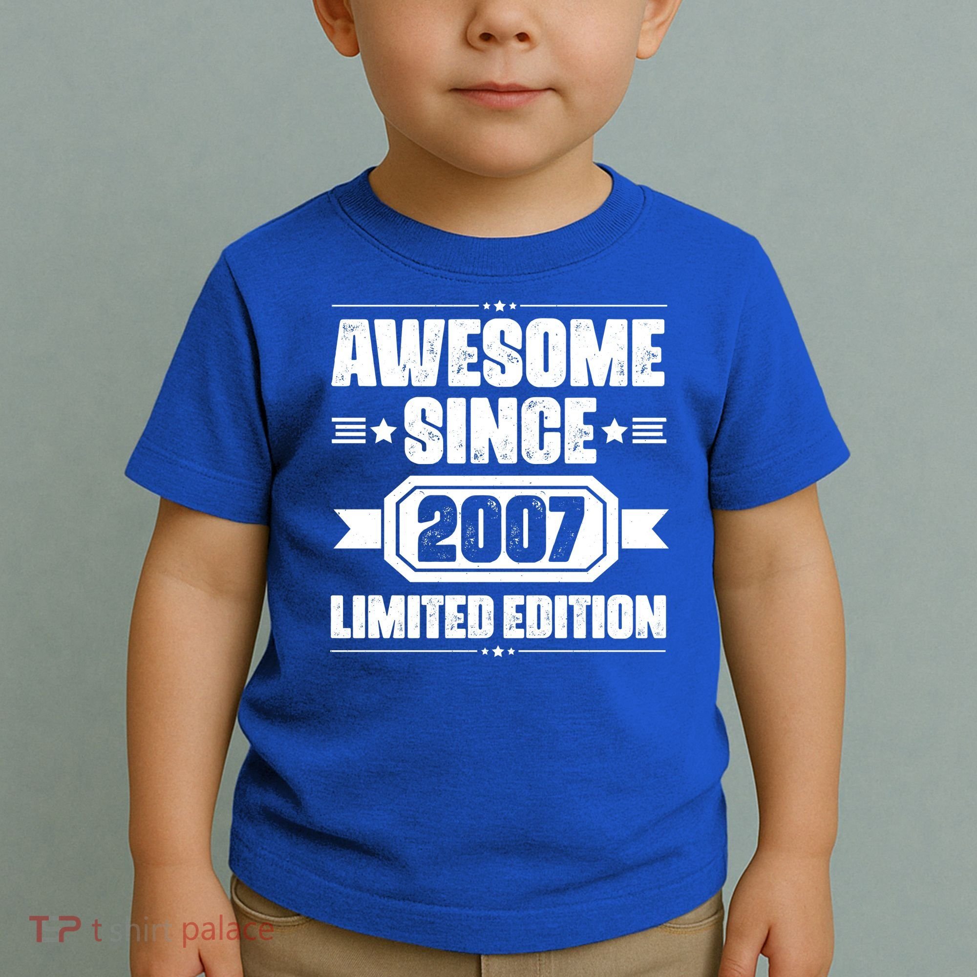 Awesome Since 2007 Limited Edition Toddler T-Shirt