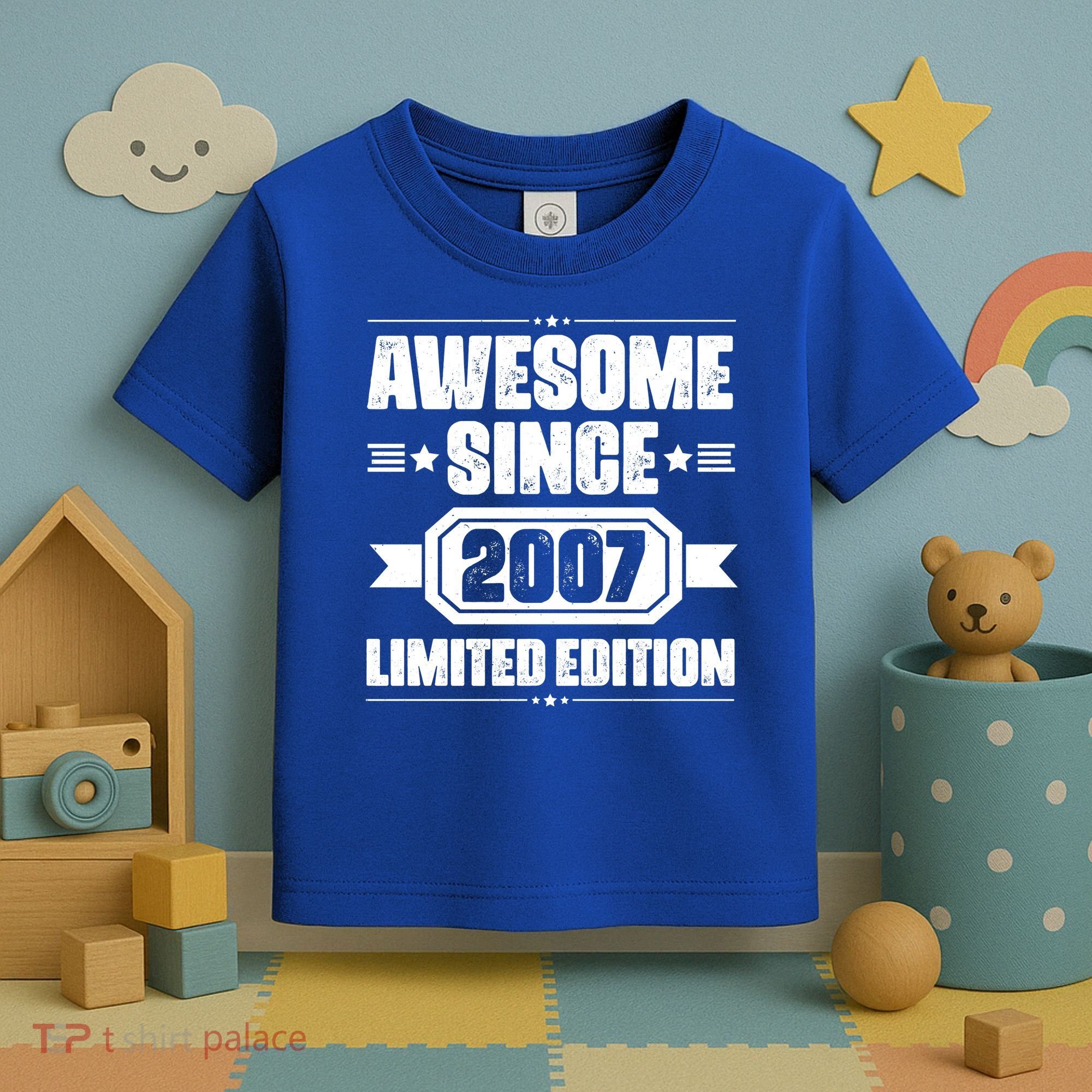 Awesome Since 2007 Limited Edition Toddler T-Shirt