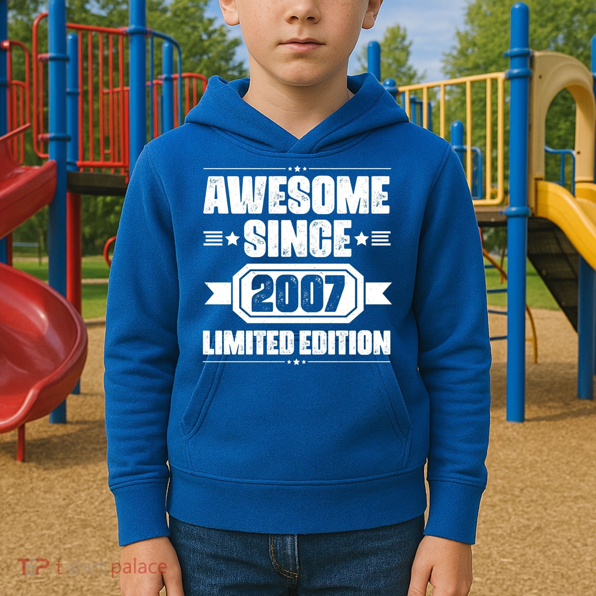 Awesome Since 2007 Limited Edition Kids Hoodie