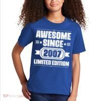 Awesome Since 2007 Limited Edition Kids T-Shirt thumb 2