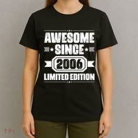 Awesome Since 2006 Limited Edition Birthday T-Shirt thumb 4