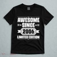 Awesome Since 2006 Limited Edition Birthday T-Shirt thumb 5