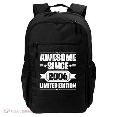Awesome Since 2006 Limited Edition Birthday Backpack