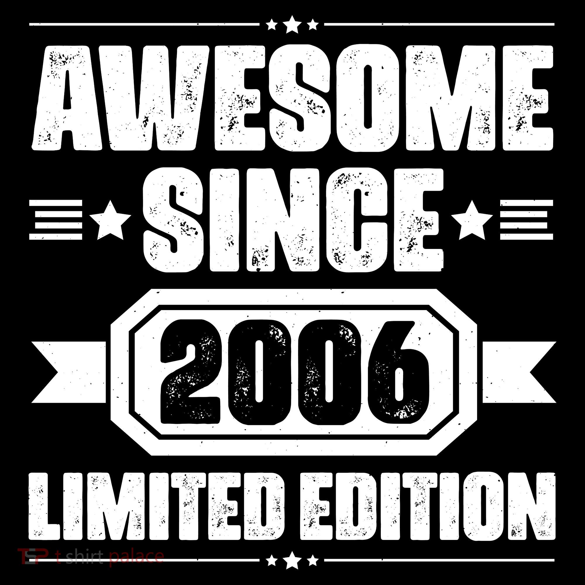 Awesome Since 2006 Limited Edition Birthday Coaster