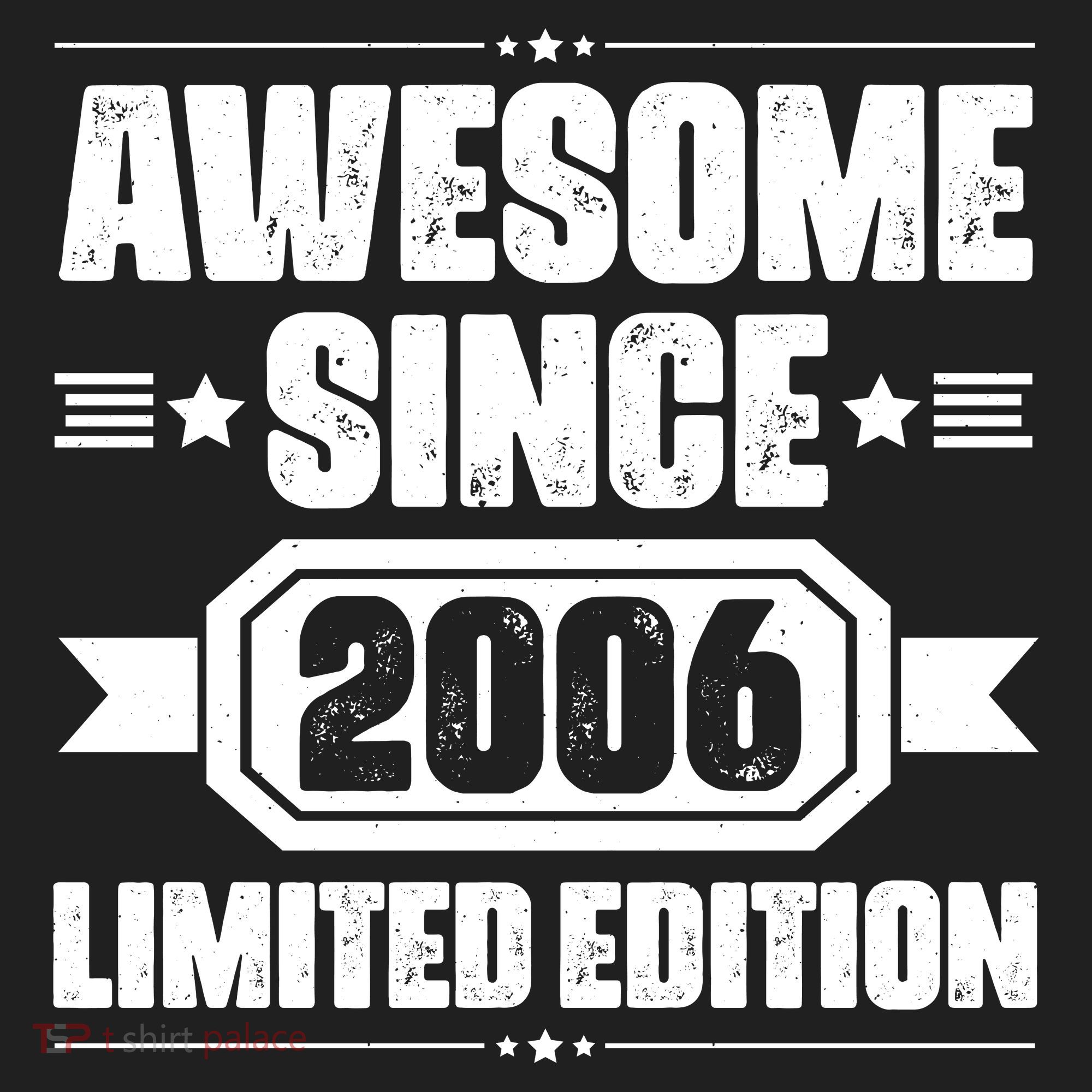 Awesome Since 2006 Limited Edition Birthday Hat