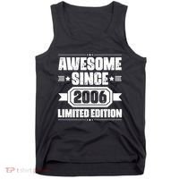 Awesome Since 2006 Limited Edition Birthday Tank Top thumb 0