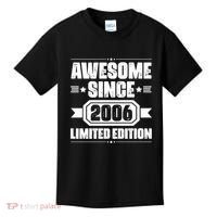 Awesome Since 2006 Limited Edition Birthday Kids T-Shirt thumb 0