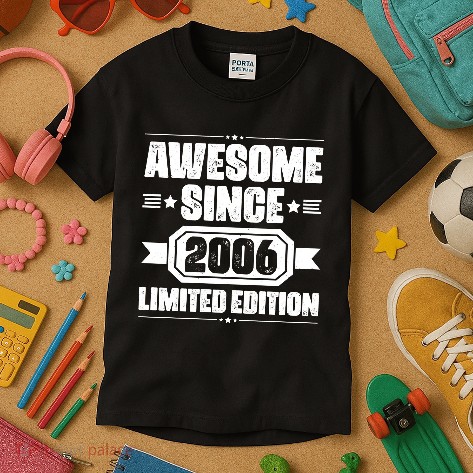 Awesome Since 2006 Limited Edition Birthday Kids T-Shirt