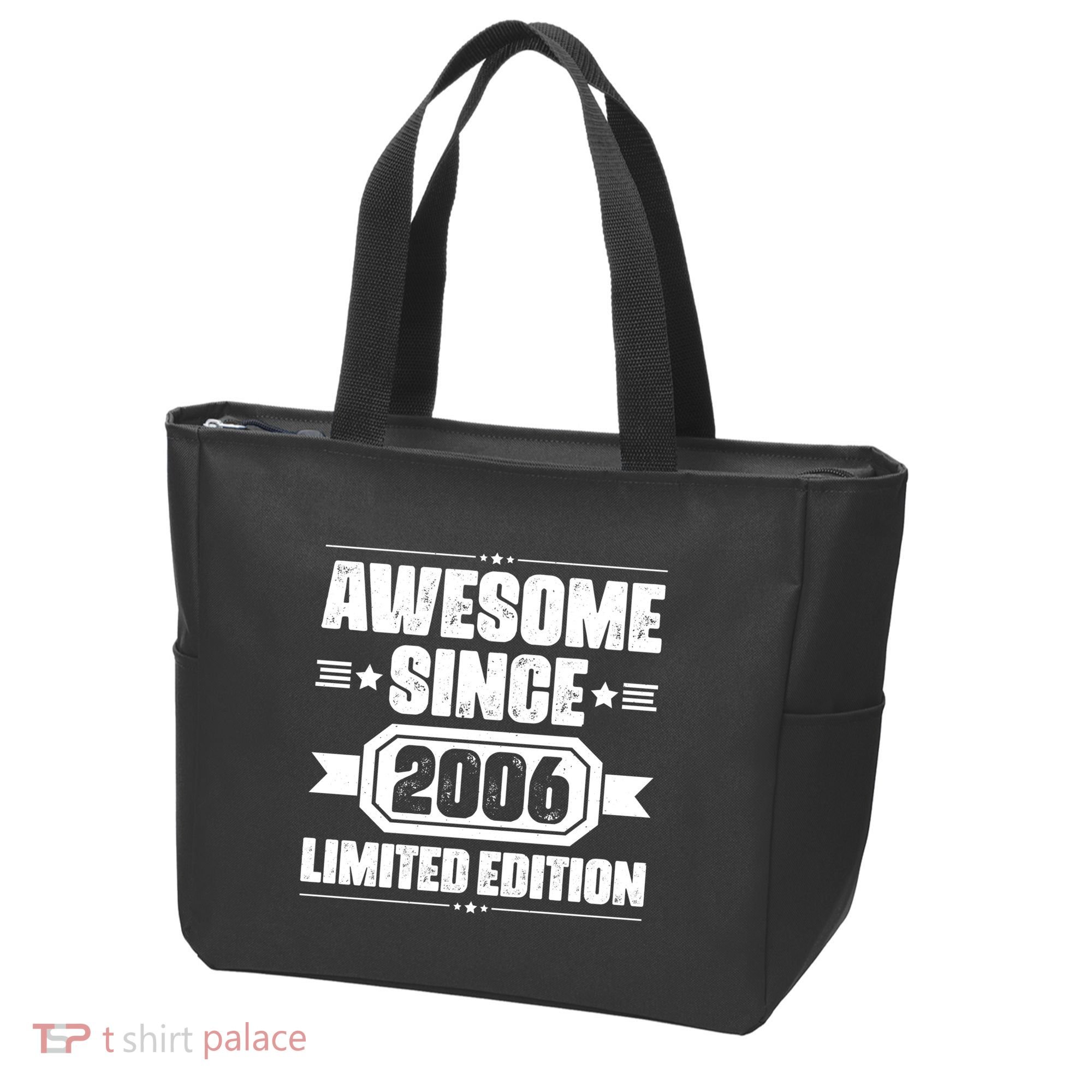 Awesome Since 2006 Limited Edition Birthday Tote Bag
