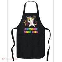 Awesome Since 2006 Unicorn 17 Years Old 17th Birthday Apron thumb 0