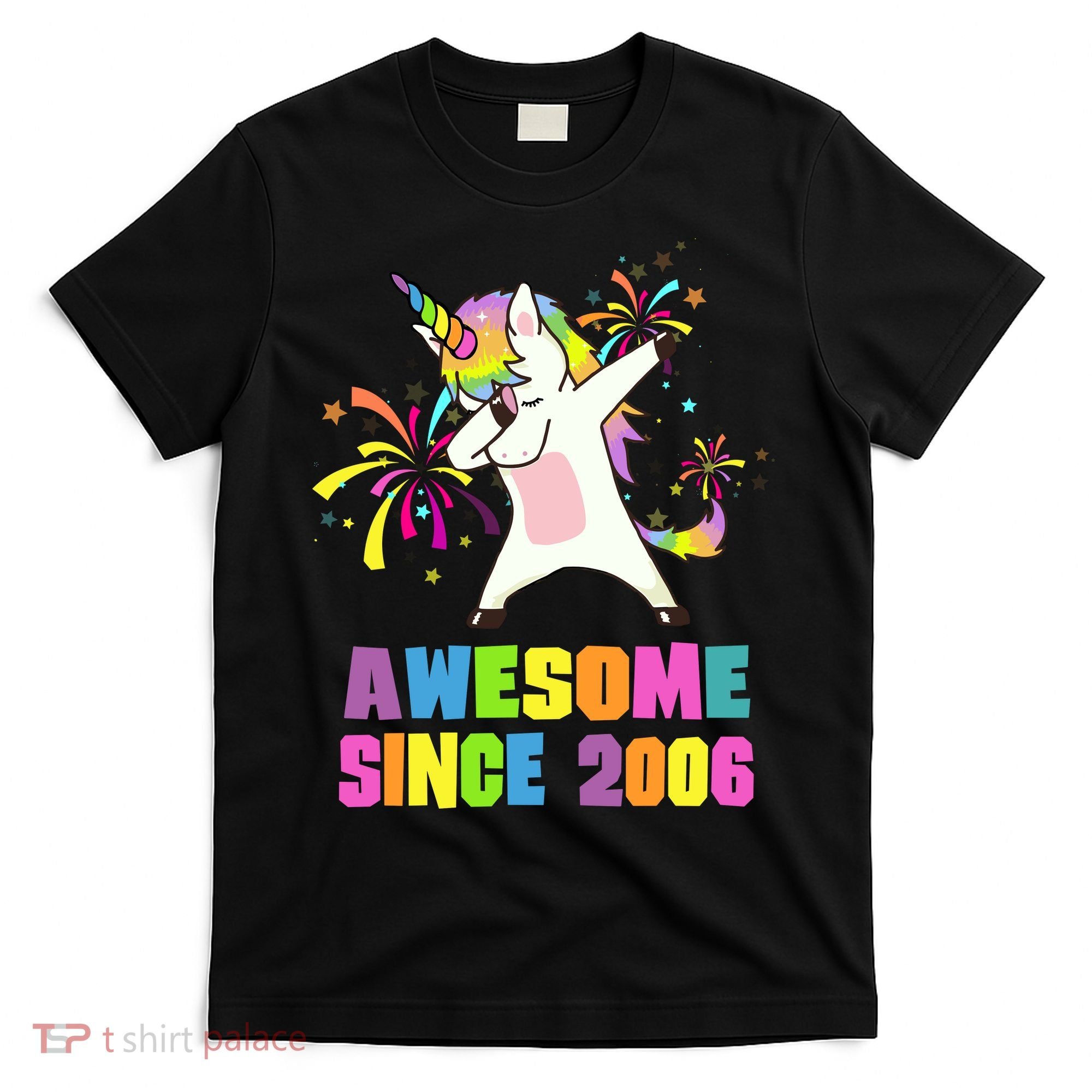 Awesome Since 2006 Unicorn 17 Years Old 17th Birthday T-Shirt