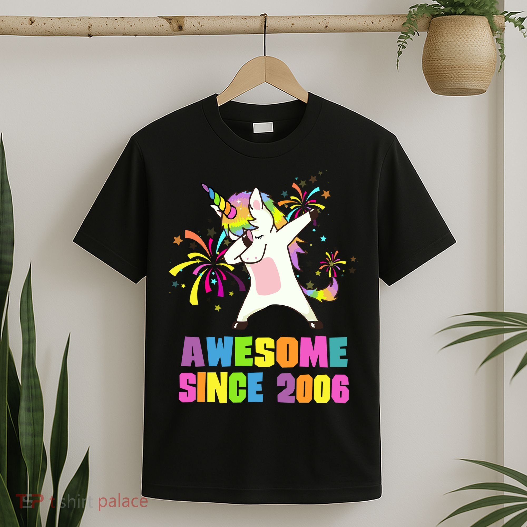 Awesome Since 2006 Unicorn 17 Years Old 17th Birthday T-Shirt
