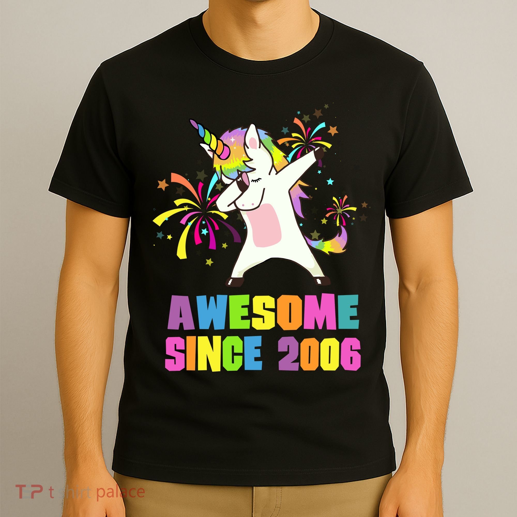 Awesome Since 2006 Unicorn 17 Years Old 17th Birthday T-Shirt