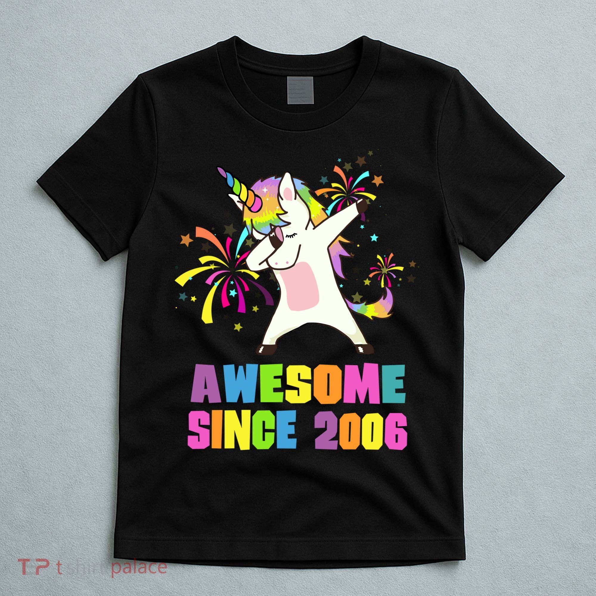 Awesome Since 2006 Unicorn 17 Years Old 17th Birthday T-Shirt