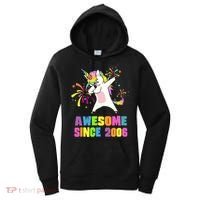 Awesome Since 2006 Unicorn 17 Years Old 17th Birthday Women's Hoodie thumb 0