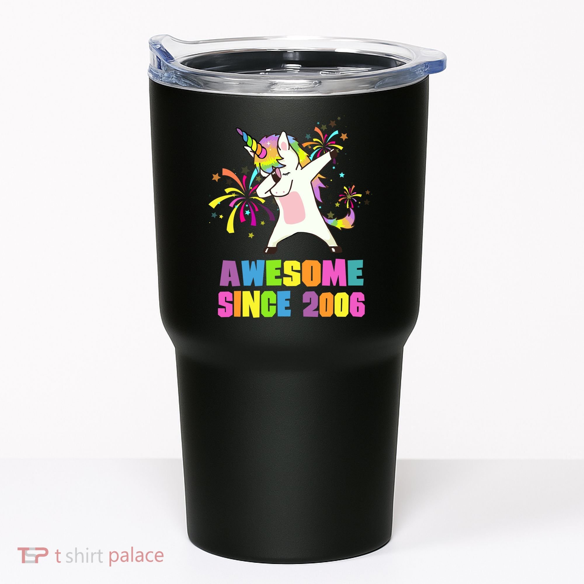Awesome Since 2006 Unicorn 17 Years Old 17th Birthday Tumbler