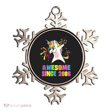 Awesome Since 2006 Unicorn 17 Years Old 17th Birthday Ornament