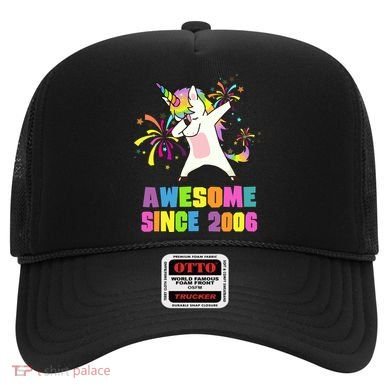 Awesome Since 2006 Unicorn 17 Years Old 17th Birthday Hat