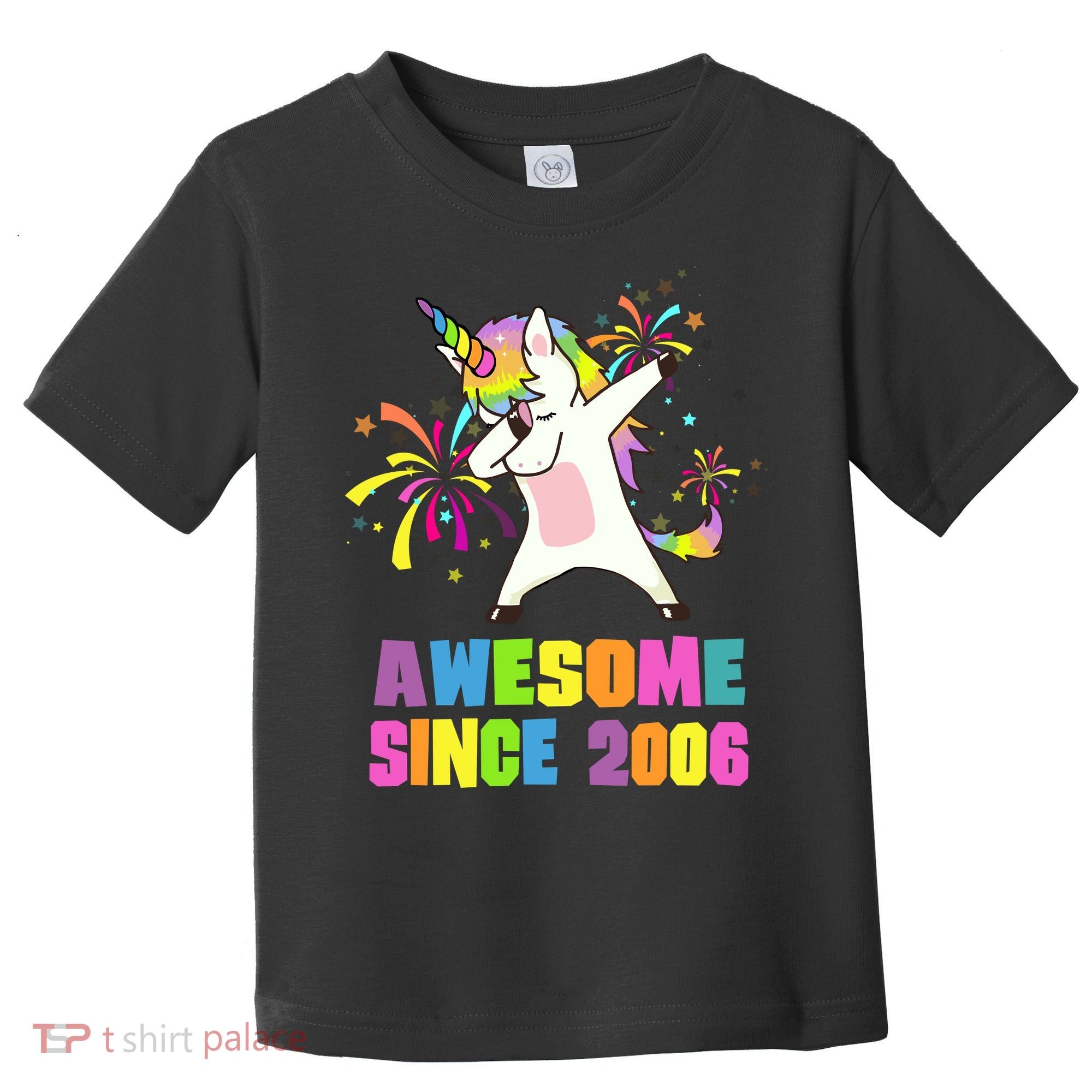 Awesome Since 2006 Unicorn 17 Years Old 17th Birthday Toddler T-Shirt