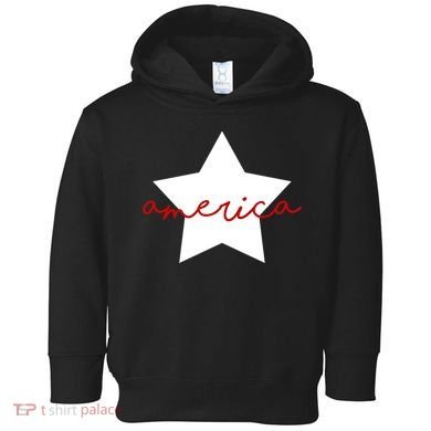 America Star 4th Of July Celebration Toddler Hoodie