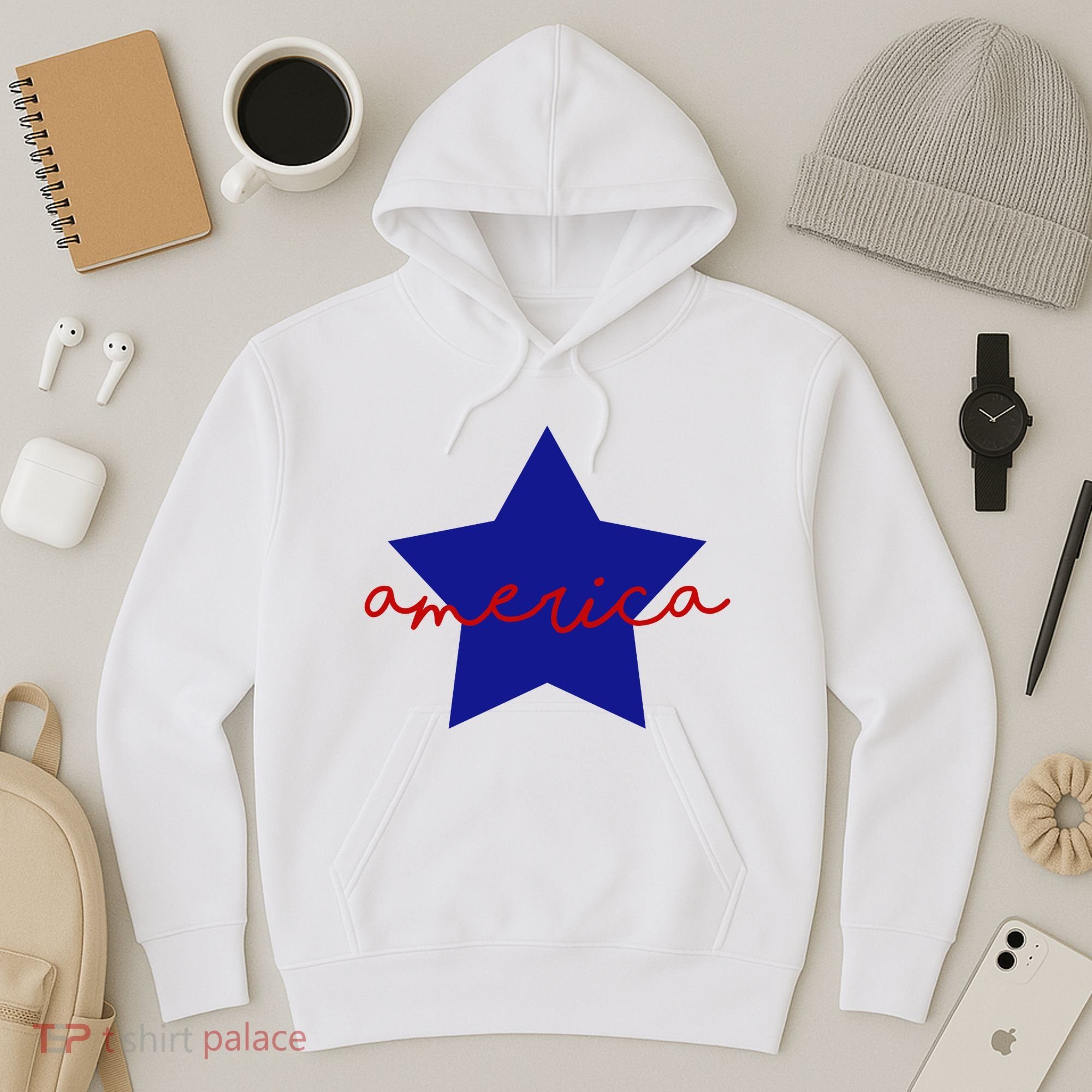 America Star 4th Of July Celebration Hoodie