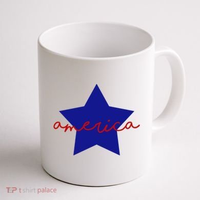 America Star 4th Of July Celebration Coffee Mug back