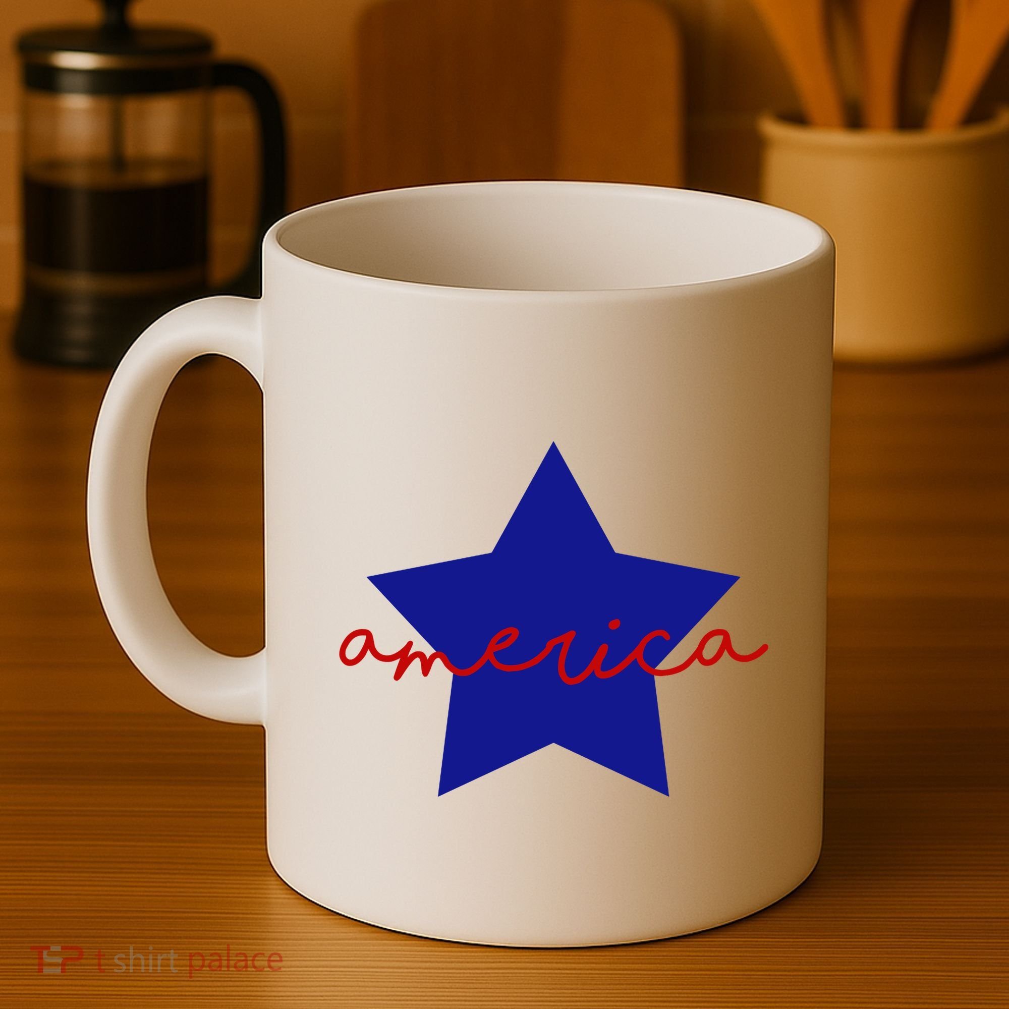 America Star 4th Of July Celebration Coffee Mug