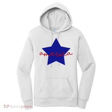 America Star 4th Of July Celebration Women's Hoodie