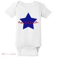 America Star 4th Of July Celebration Baby Bodysuit thumb 0