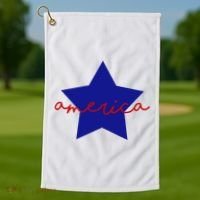 America Star 4th Of July Celebration Golf Towel thumb 1